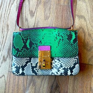 Aldo Crossbody snakeskin purse